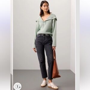 Marissa Webb x RTR oversized button up sweater